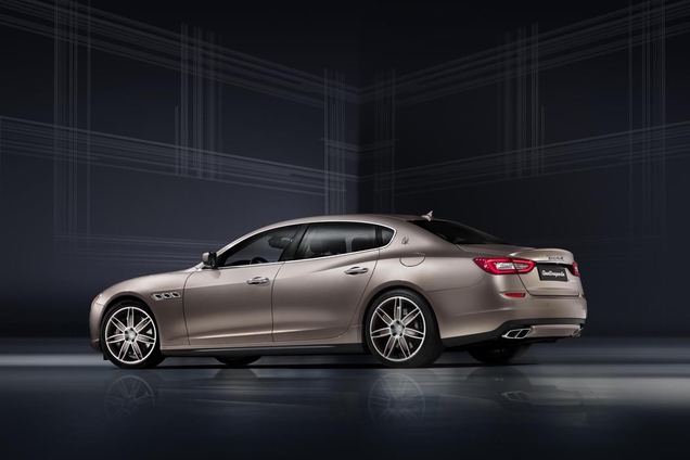 Maserati Quattroporte Ermenegildo Zegna Limited Edition blinkt op IAA