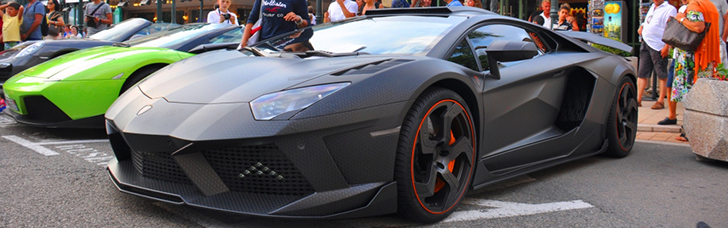 Timati shows up in Monaco with his Mansory Carbonado GT Black Star!