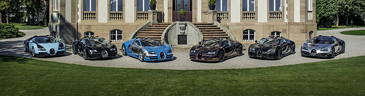 Bugatti says goodbye to the Les Légendes series at Pebble Beach