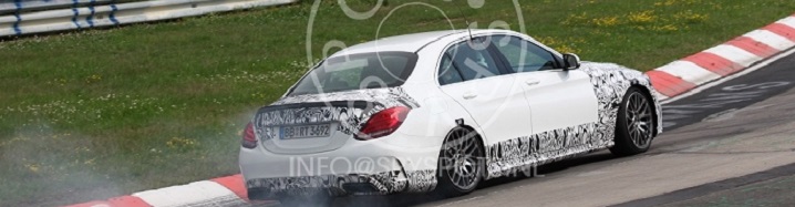 谍照: 奔驰 C 63 AMG W205