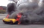 Lamborghini Miuru zahvatio požar. Kakva šteta!