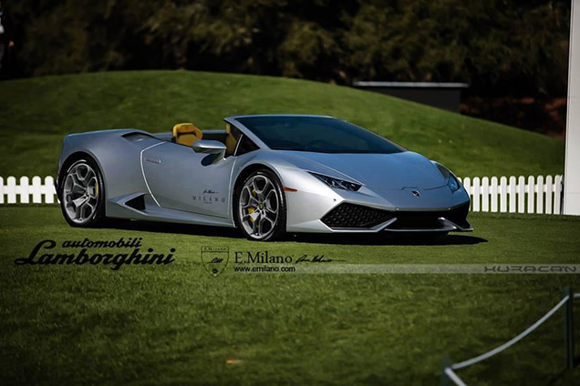 Lamborghini Huracán LP610-4 Spyder staat in Genève