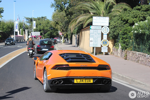 Lamborghini Huracán LP610-4 nu eindelijk vastgelegd in de kleur oranje