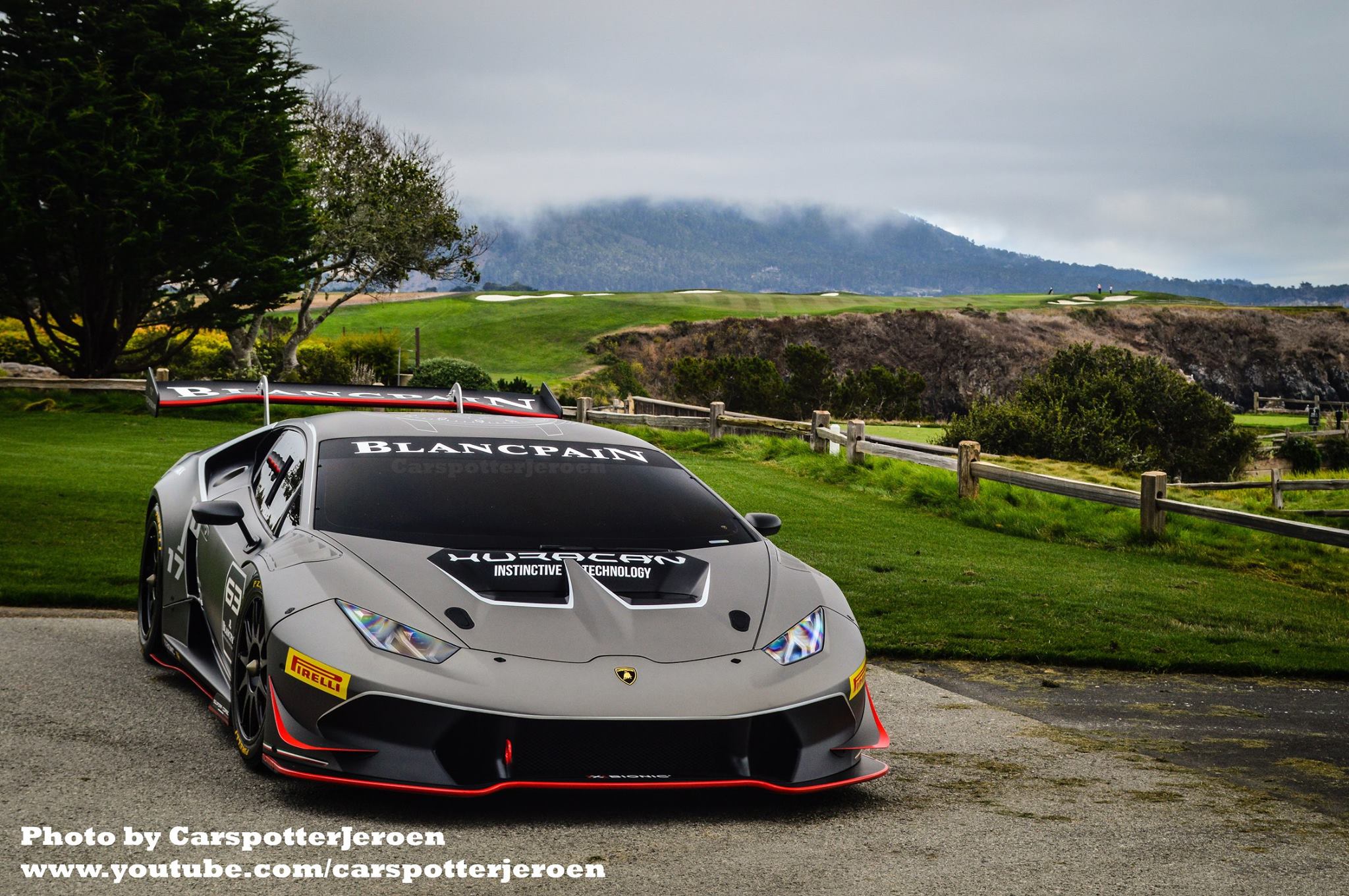 Lamborghini Huracan Super Trofeo maakt zijn debuut op Pebble Beach