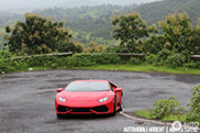 First Lamborghini Huracán LP610-4 spotted in India
