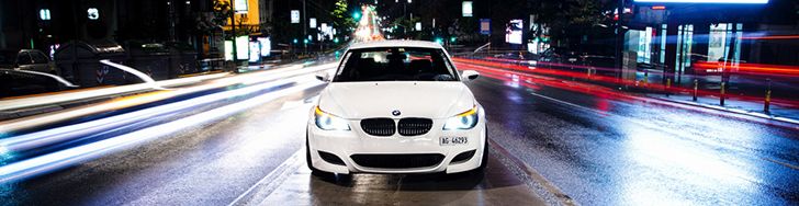 BMW M5 prachtig vastgelegd in Belgrado 