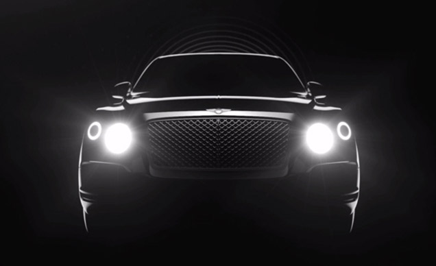 Bentley slaat met SUV nieuwe designrichting in