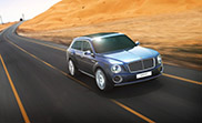 Bentley starts a new design direction with their new SUV