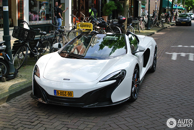 Spot van de dag: McLaren 650S Spider