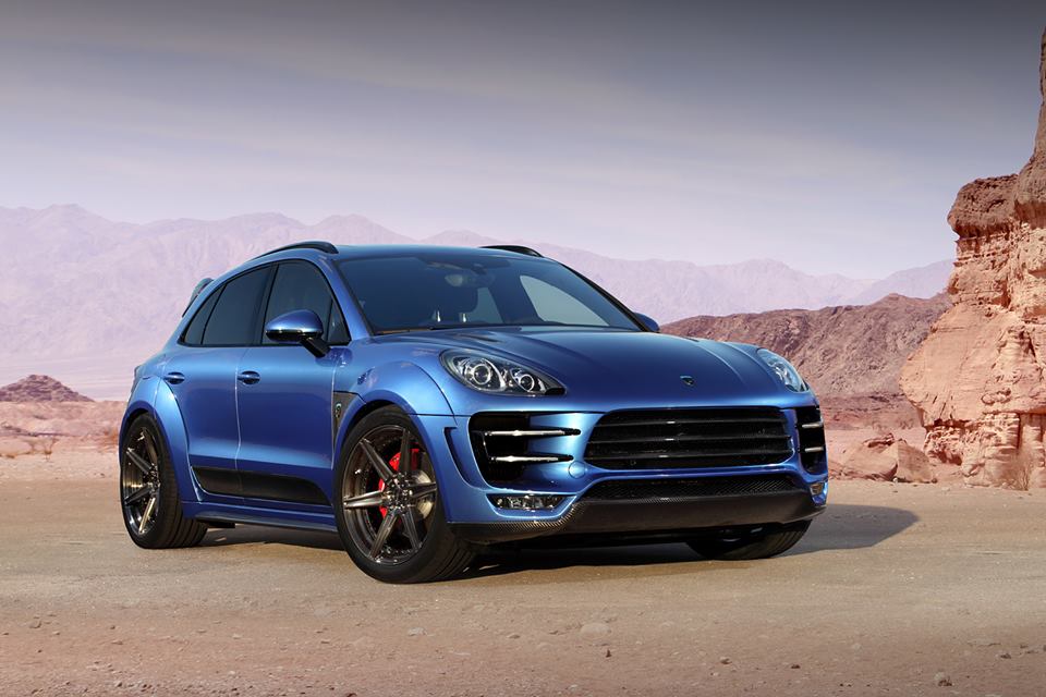 TopCar stuurt Porsche Macan de sportschool in