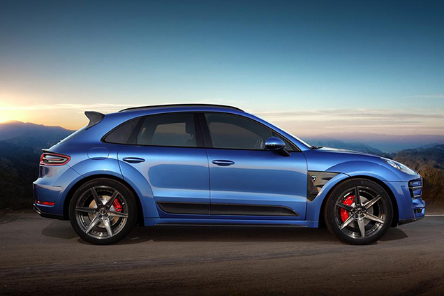 TopCar stuurt Porsche Macan de sportschool in