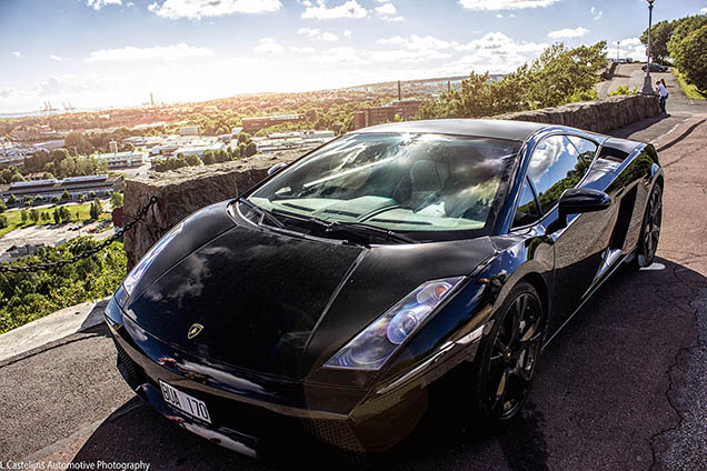 Op pad met een Lamborghini Gallardo in Göteborg