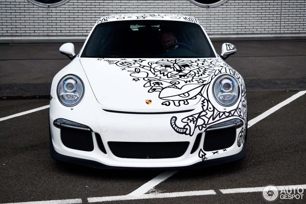 Spot van de dag: Artistieke Porsche GT3