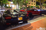 Last produced Koenigsegg Agera R spotted together with Pagani Huayra