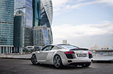 Fotoshoot: Audi R8 in Moskou