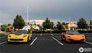 Two 600 hp supercars spotted together