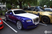 Rolls-Royce Wraith is part of a colourful combo