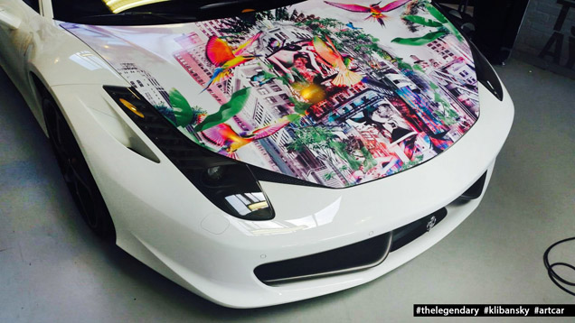 Ferrari 458 Italia Art Car maakt debuut op Cars & Coffee