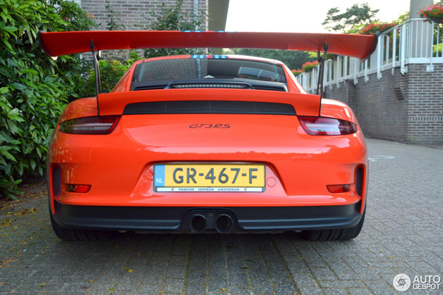 Spot van de dag: Porsche 991 GT3 RS