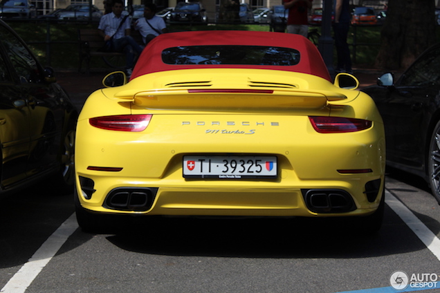 Fritessaus erbij? Porsche 991 Turbo S in McDonalds-kleurstelling