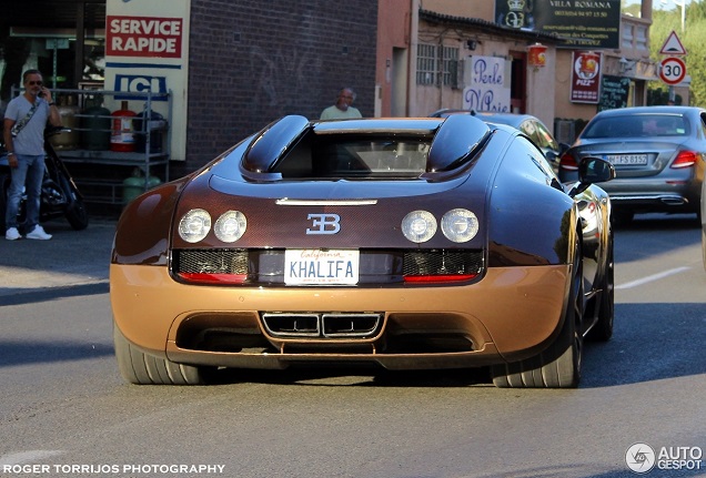 Bugatti Veyron 16.4 Grand Sport op wereldreis