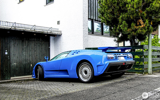 Bugatti EB110 SS blijft tot de verbeelding spreken