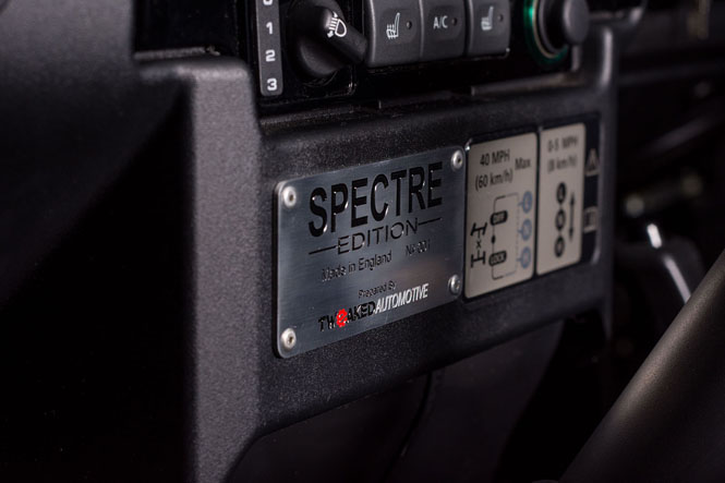 Tweaked Automotive bouwt Spectre Edition van Land Rover Defender 90