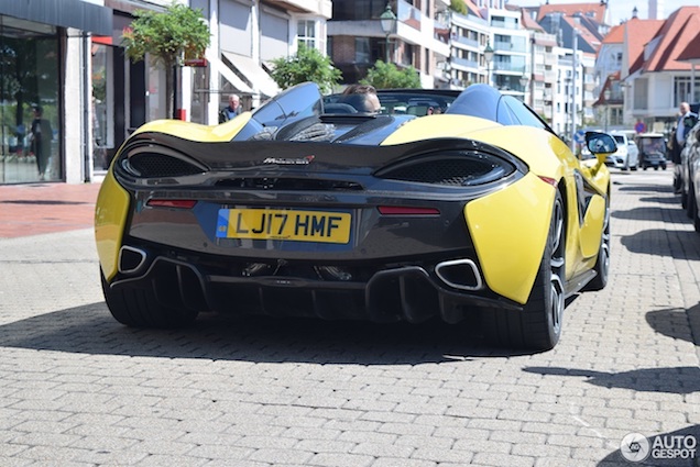 Optimaal genieten met de McLaren 570S Spider in Knokke