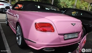 粉色系宾利 Continental GTC Speed