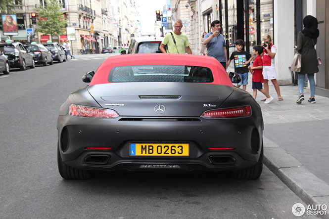 Mercedes-AMG GT C Roadster Edition 50 voor het eerst gespot