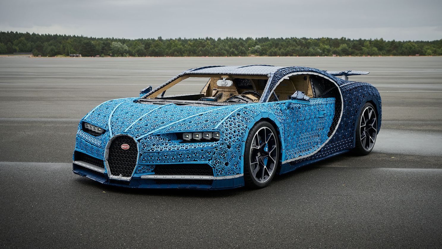 Lego Technic maakt de Bugatti Chiron levensecht