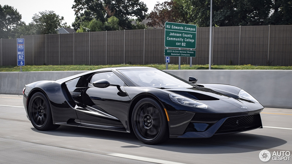 Ford GT 2017 gespot in Overland Park, Kansas