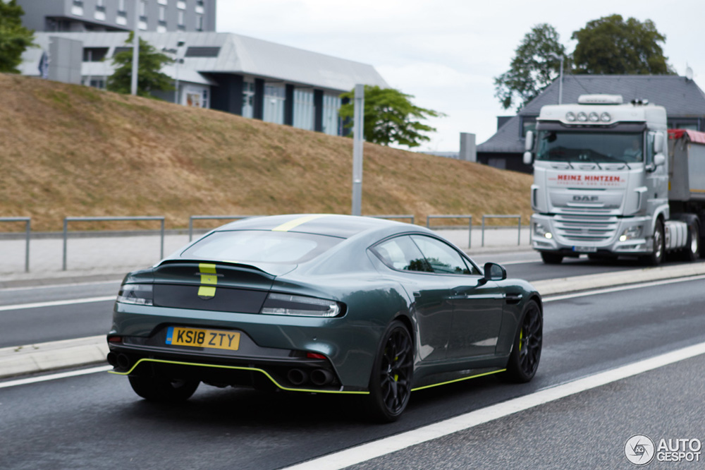 Aston Martin Rapide S AMR laat zich zonder camouflage zien