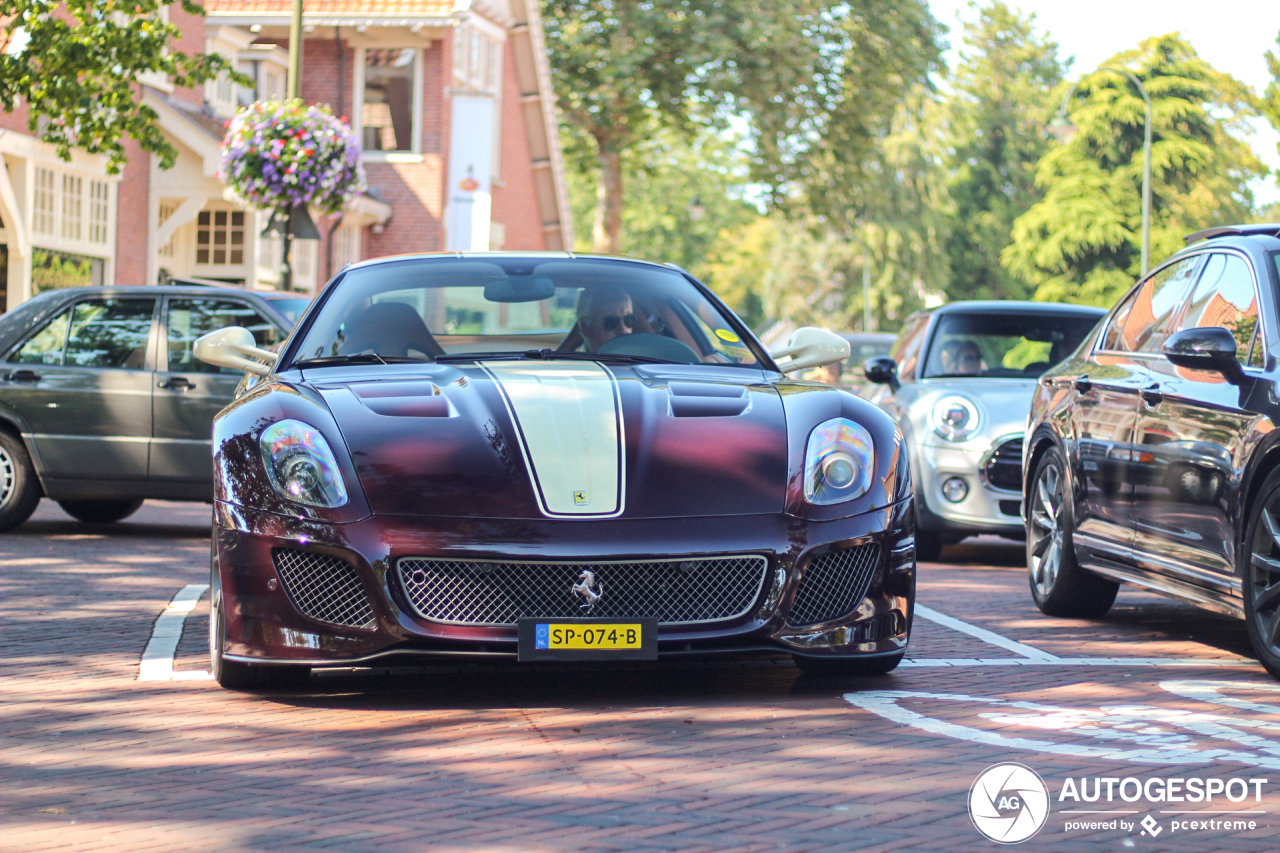 Spot van de dag: Ferrari 599 GTO in Laren