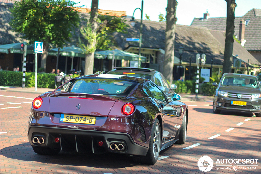 Spot van de dag: Ferrari 599 GTO in Laren