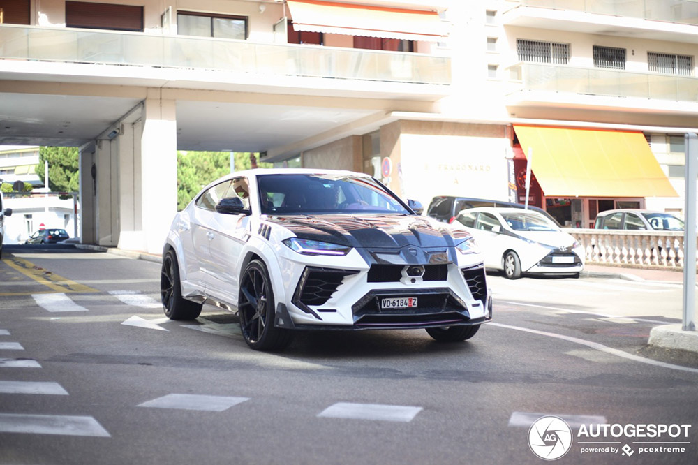 Lamborghini Urus Mansory Venatus nu in Cannes te spotten