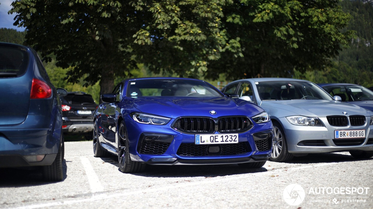 Dit is de BMW M8 Cabriolet Competition op straat!