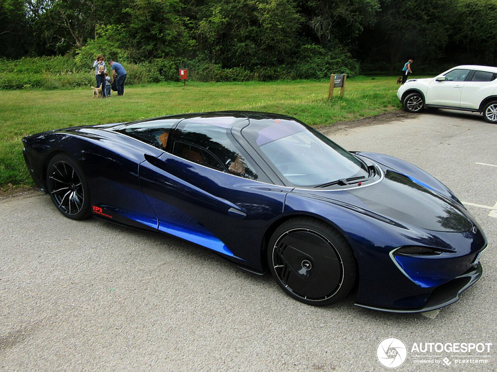 Op straat: McLaren Speedtail XP3