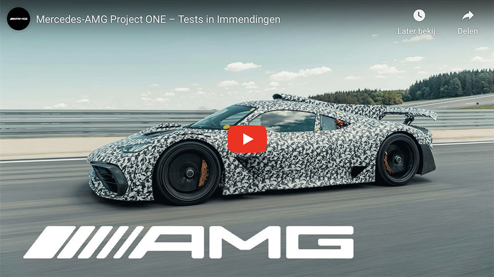 Filmpje: Mercedes-AMG Project wordt nog flink getest