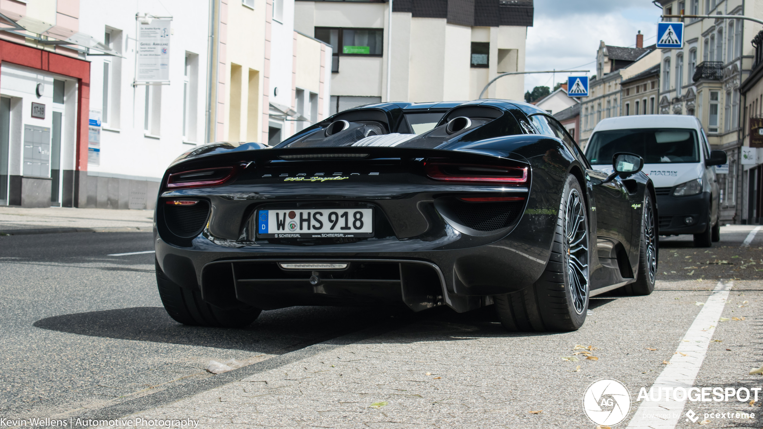 Porsche 918 verrast in Adenau