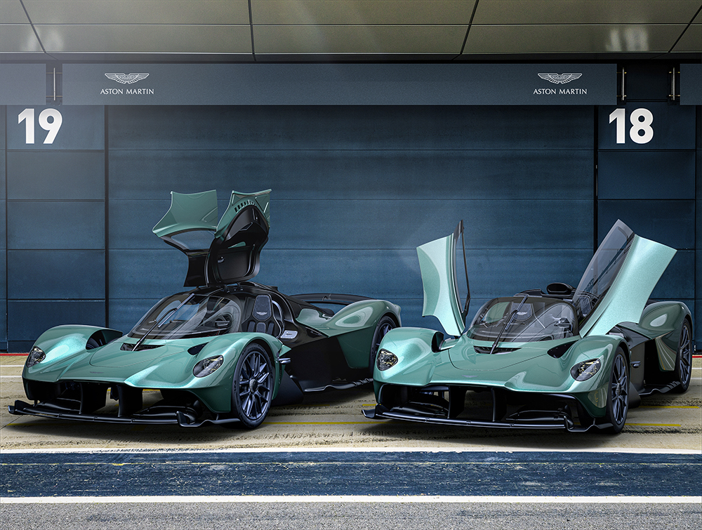 Wow! Aston Martins introduces the Valkyrie Spider