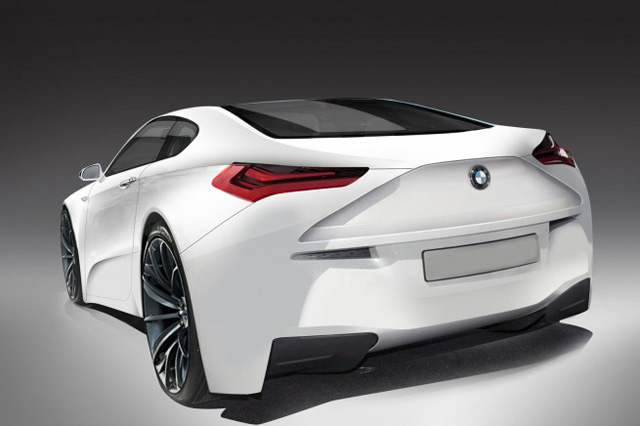 Nieuwe rendering van de eventuele BMW M1