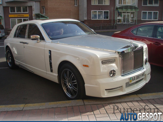 Spot van de dag: Rolls-Royce Phantom Mansory Conquistador