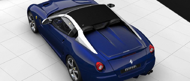 Eerste foto's dakconstructie Ferrari SA Aperta