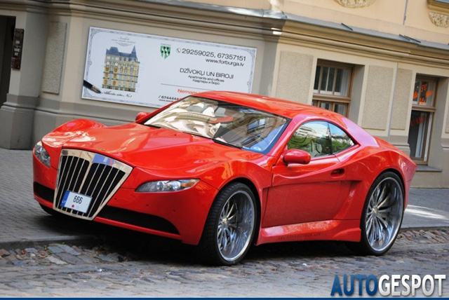 Gespot: AG Excalibur in thuisland Letland