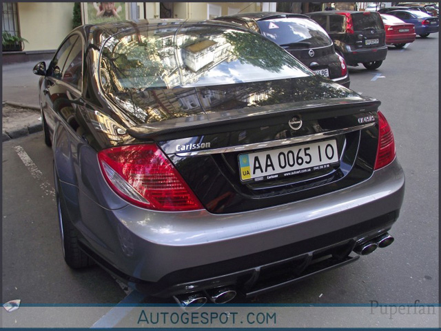 Spot van de dag: Mercedes-Benz Carlsson Aigner CK65 RS Eau Rouge Dark Edition 