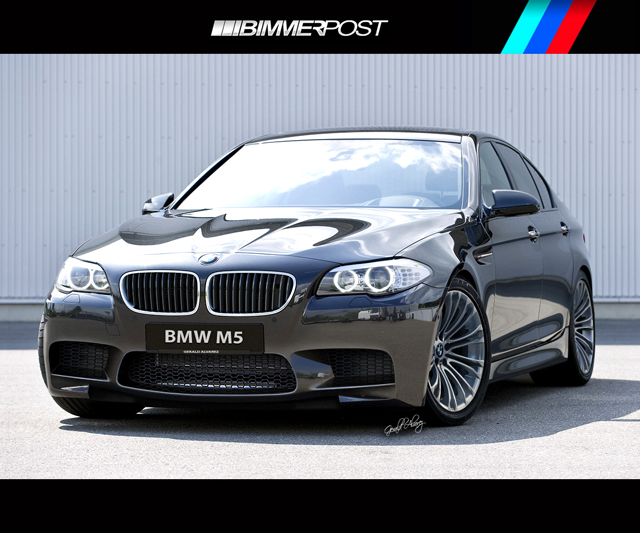Prachtige rendering van nieuwe BMW M5