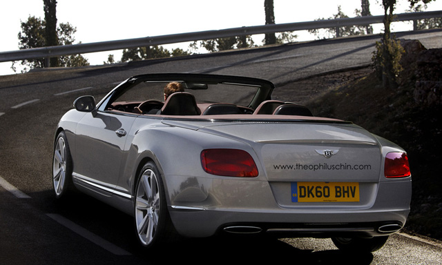 Rendering: Bentley Continental GTC 2011