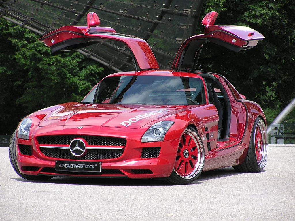 Voor Mercedes-Benz SLS AMG eigenaren uit de ghetto: Domanig SLS AMG