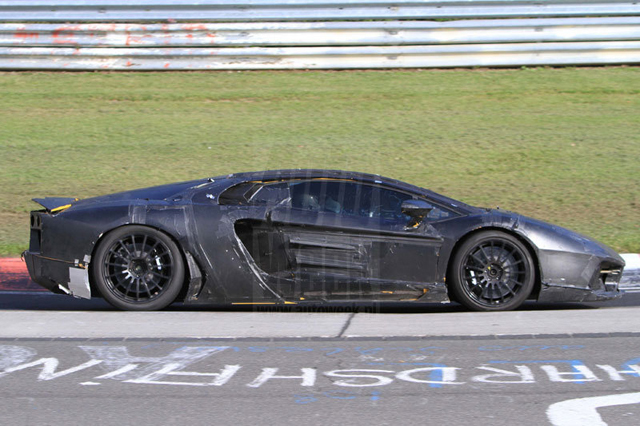 Spyshots: meer foto's Lamborghini Jota